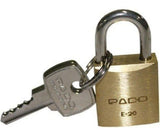 Cadeado SM 20 mm – Jogo com 2 Unidades – Pado