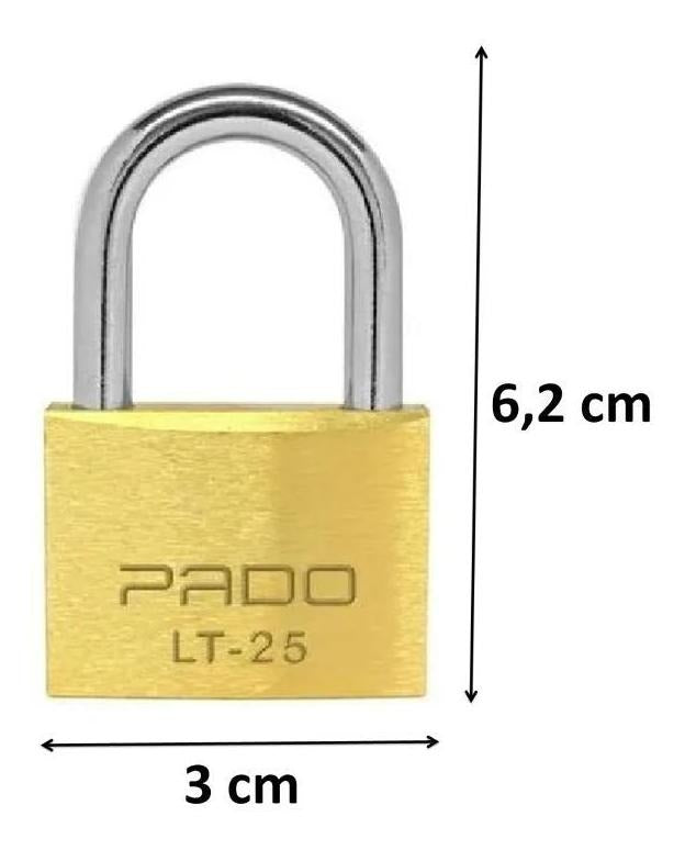 Cadeado Fp Lt-25mm Pado - Thony Ferragem