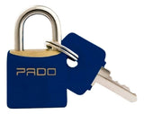 Cadeado SM LT-25 mm Azul – Pado
