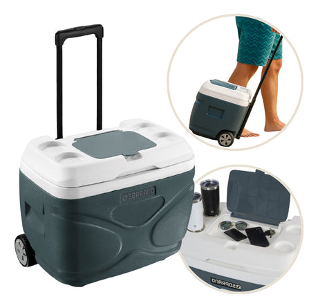 Caixa Térmica Everest 30L Cinza Soprano - Thony Ferragem