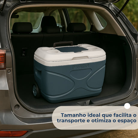 Caixa Térmica Everest 30L Cinza Soprano - Thony Ferragem
