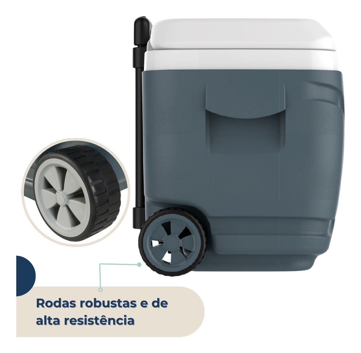 Caixa Térmica Everest 30L Cinza Soprano - Thony Ferragem