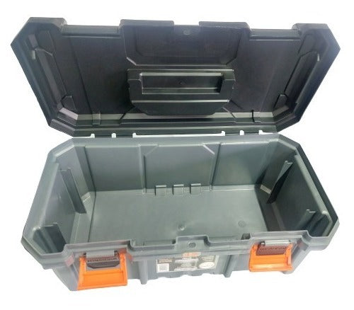 Caixa De Ferramentas Tatica 18,3’’ C/ Fecho Metal Metasul