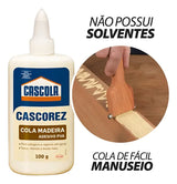 Cola Para Madeira 100g Cascola - Thony Ferragem