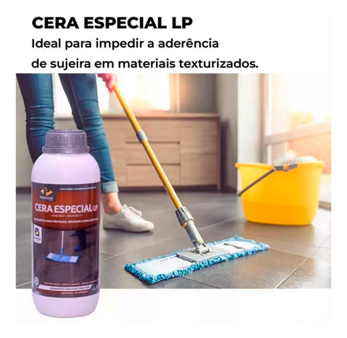 Cera Especial Lp 1lt Pisoclean