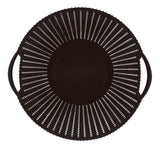 Cesto Circular Medio Preto Mor - Thony Ferragem