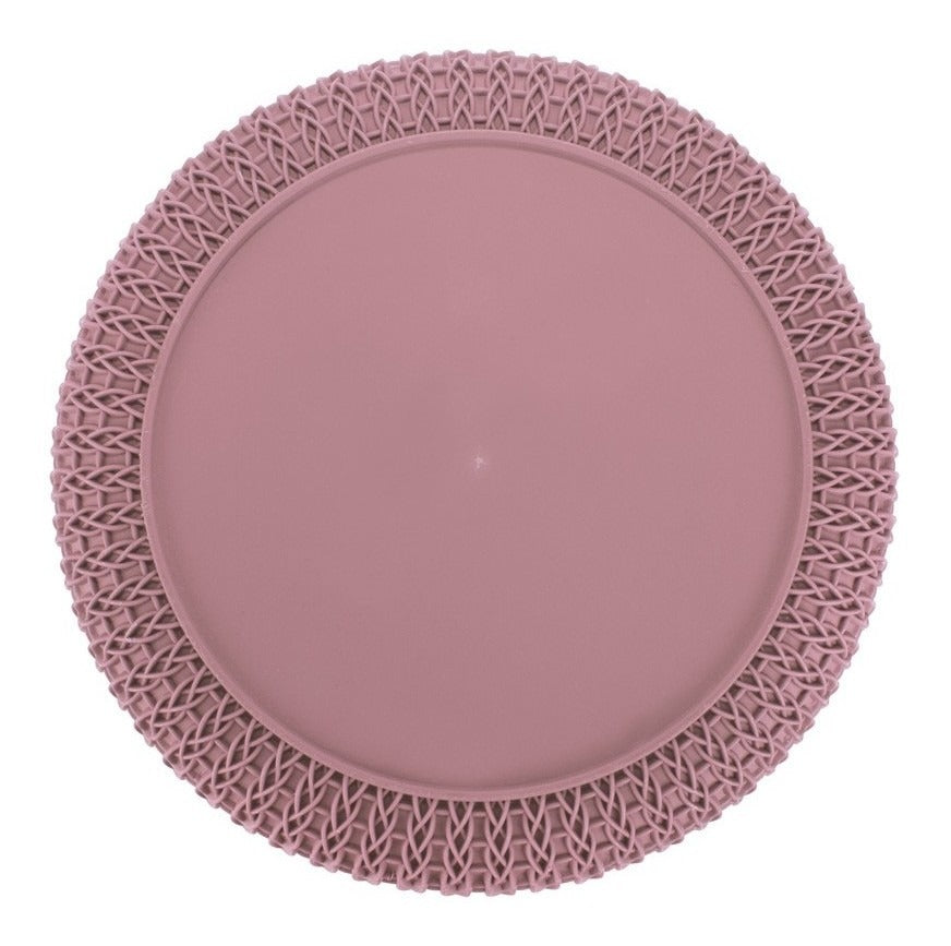 Cesto Circular Medio Rosa