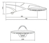 Ducha Eletrônica 127V 5500W Advanced  Lorenzetti - Thony Ferragem