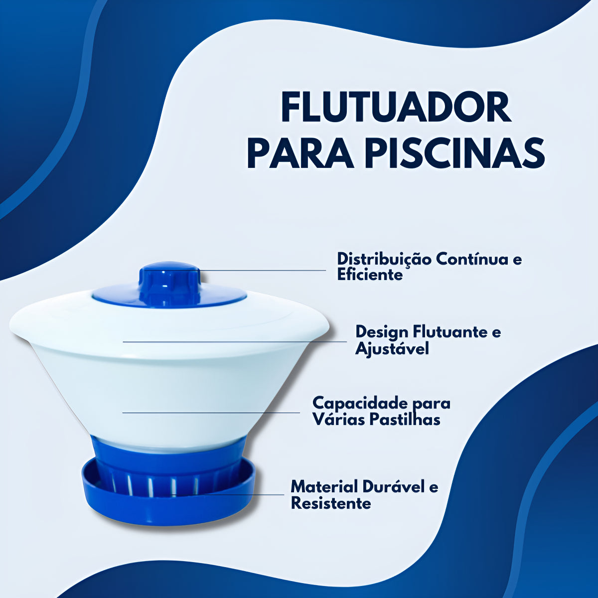 Clorador  Margarida P/ Pastilha Quibenne - Thony Ferragem