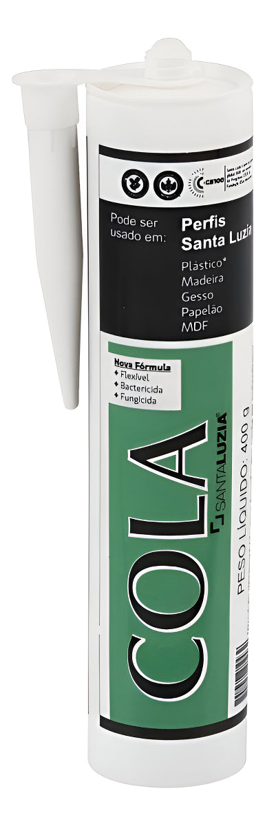 Cola 400g Para Rodapés Rodameios Bisnaga Santa Luzia - Thony Ferragem