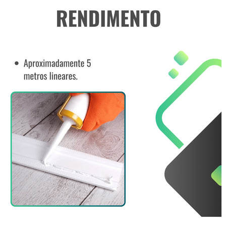 Cola 400g Para Rodapés Rodameios Bisnaga Santa Luzia - Thony Ferragem