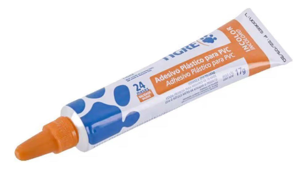 Adesivo Plastico Pvc Incolor 17g Tigre - Thony Ferragem