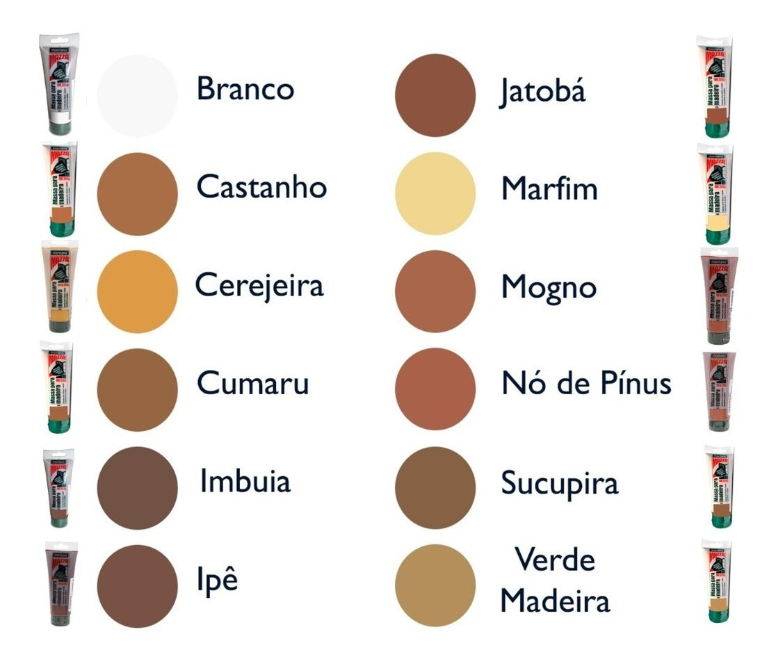 Massa P/ Madeira Mazza Cerejeira 220g Montana - Thony Ferragem