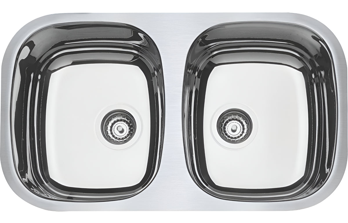 Cuba Dupla Inox Polido Escape 77x45x15 Tramontina - Thony Ferragem