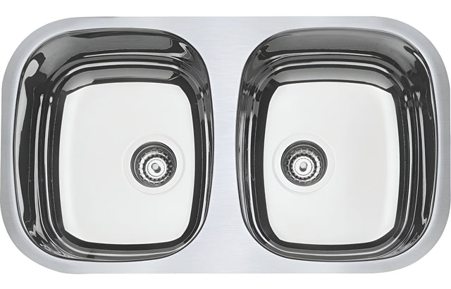 Cuba Dupla Inox Polido Escape 77x45x15 Tramontina - Thony Ferragem