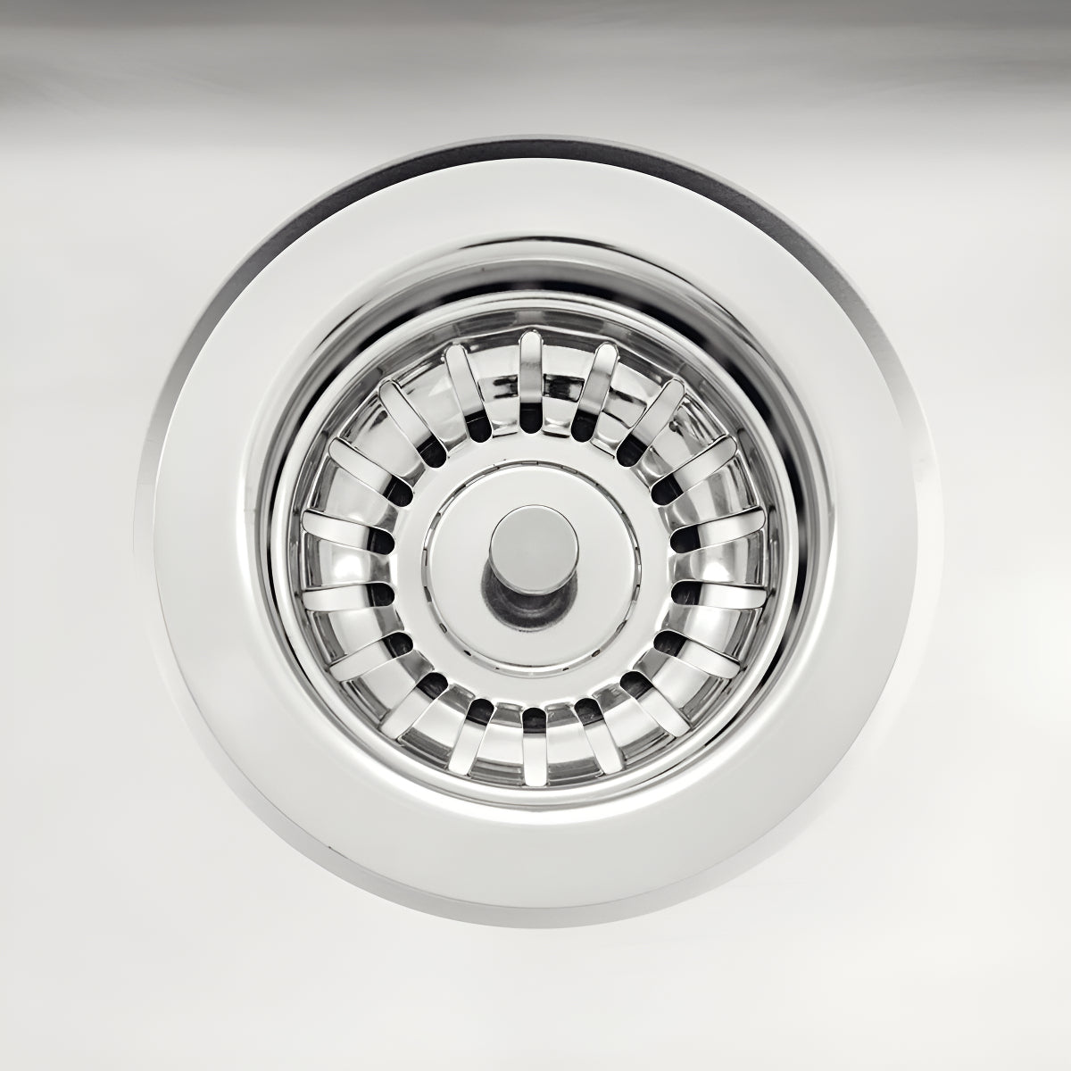 Cuba Retangular Aço Inox 56x34 Ab C/Válvula Tramontina - Thony Ferragem