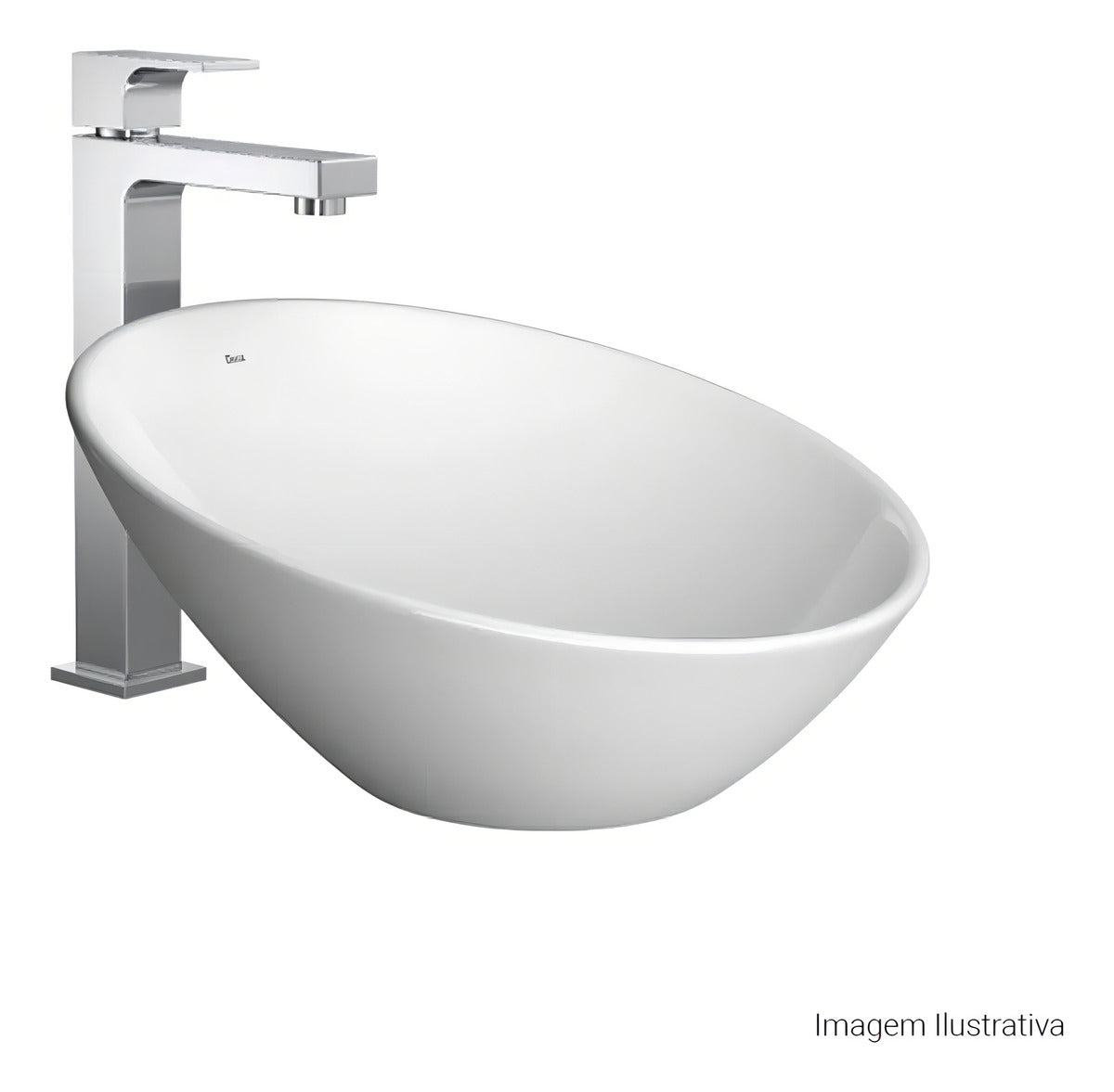 Cuba Apoio Red. Meia Lua 390mm Branco Gelo Deca - Thony Ferragem