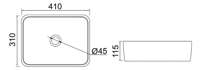 Cuba De Apoio Retangular Branca Lorenzetti - Thony Ferragem