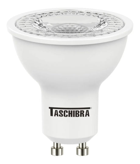 Kit 10 Lâmpadas Dicroicas TDL 50 7W 6500K GU10 Taschibra - Thony Ferragem