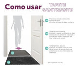 Tapete Sanitizante Preto 70cm X100cm Kapazi - Thony Ferragem