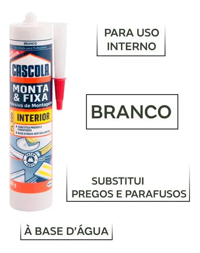 Cascola Monta E Fixa Pl500 360gr - Thony Ferragem