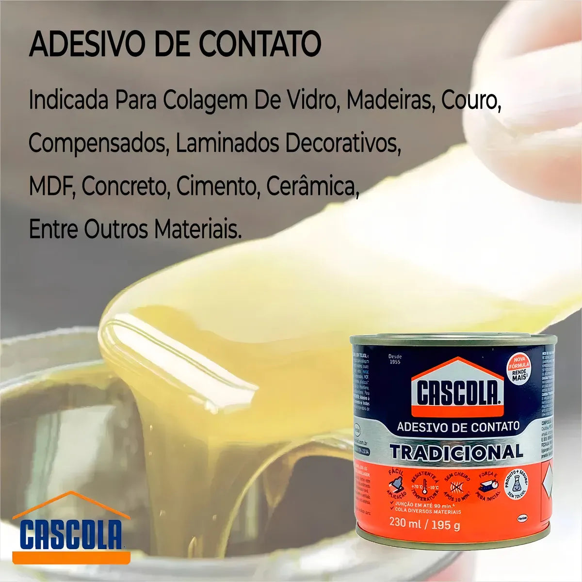 Cascola Tradicional 730g - Thony Ferragem