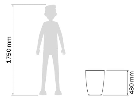 Vaso Thai 48cm Concreto Tramontina - Thony Ferragem