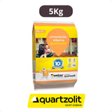 Cimentcola AC1 Interno Cinza 5kg Quartzolit - Thony Ferragem