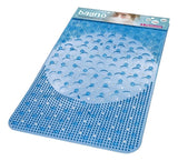 Tapete Antiderrapante Azul Banheiro 66x38cm Atlas - Thony Ferragem