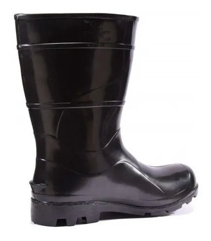 Bota Pvc Cano Medio Preta C/ Forro N.37 Kala - Thony Ferragem