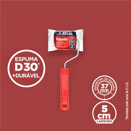 Rolo Espuma Poliester 5cm Atlas - Thony Ferragem