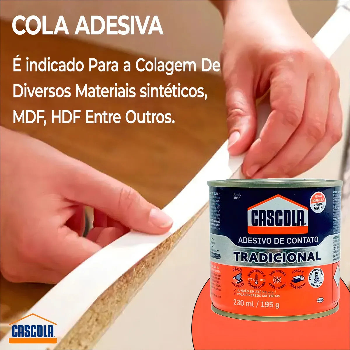 Cascola Tradicional 730g - Thony Ferragem