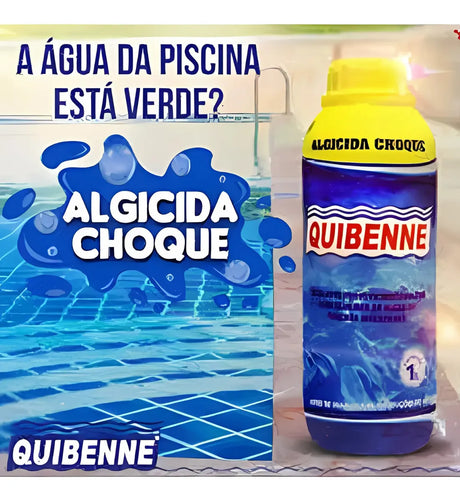 Algicida Choque 1l Quibenne - Thony Ferragem