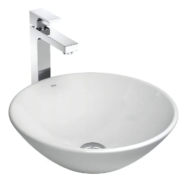 Cuba Apoio Redonda 400mm Branco Gelo Deca - Thony Ferragem