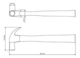 Martelo Unha 25mm - Basic Tramontina - Thony Ferragem