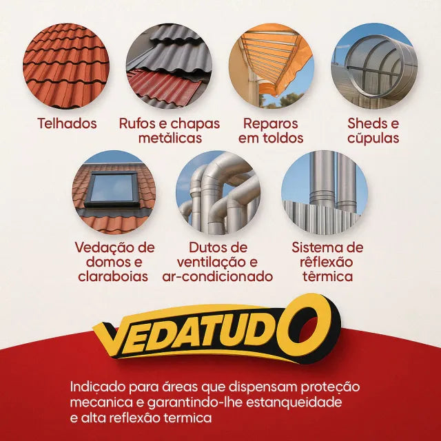 Fita Asfaltica Aluminio 30cm Dryco - Thony Ferragem