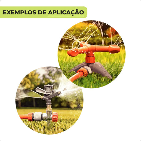 Aspersor Irrigador Estático Jardim Engate Rápido Tramontina - Thony Ferragem