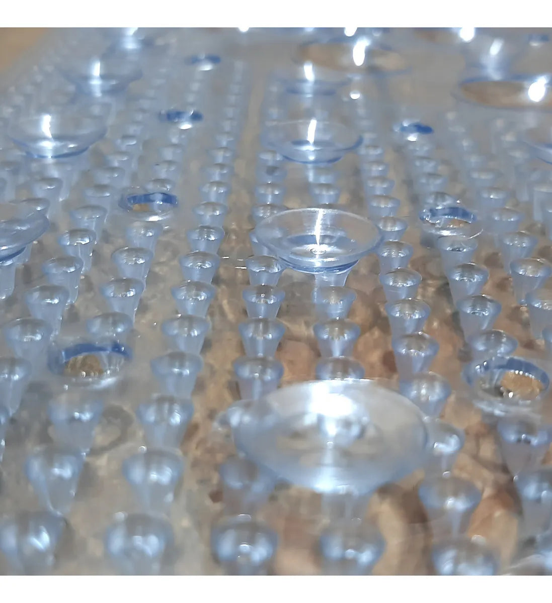 Tapete Antiderrapante Azul Banheiro 66x38cm Atlas - Thony Ferragem