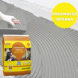 Cimentcola AC1 Interno Cinza 20kg Quartzolit - Thony Ferragem