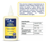 Cola para Madeira  90G Pulvitec - Thony Ferragem