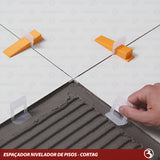 Espacador Nivelador Para Piso 1mm C/ 50 peças Eco Cortag - Thony Ferragem