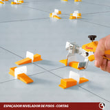 Espacador Nivelador Para Piso 1mm C/ 50 peças Eco Cortag - Thony Ferragem