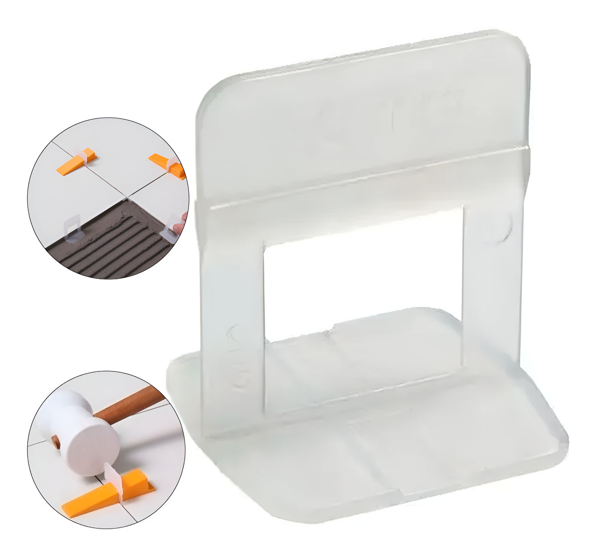 Espacador Nivelador Para Piso 1mm C/ 50 peças Eco Cortag - Thony Ferragem