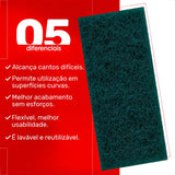 Fibra Abrasiva Media 11cmx27cm Atlas - Thony Ferragem