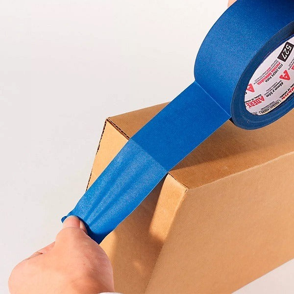 Fita Crepe Azul Pintura Imobiliaria Parede 18mm X 50m Adere - Thony Ferragem