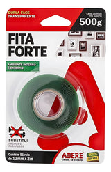 Fita Dupla Face Acrilica 12mm X 2m Adere - Thony Ferragem