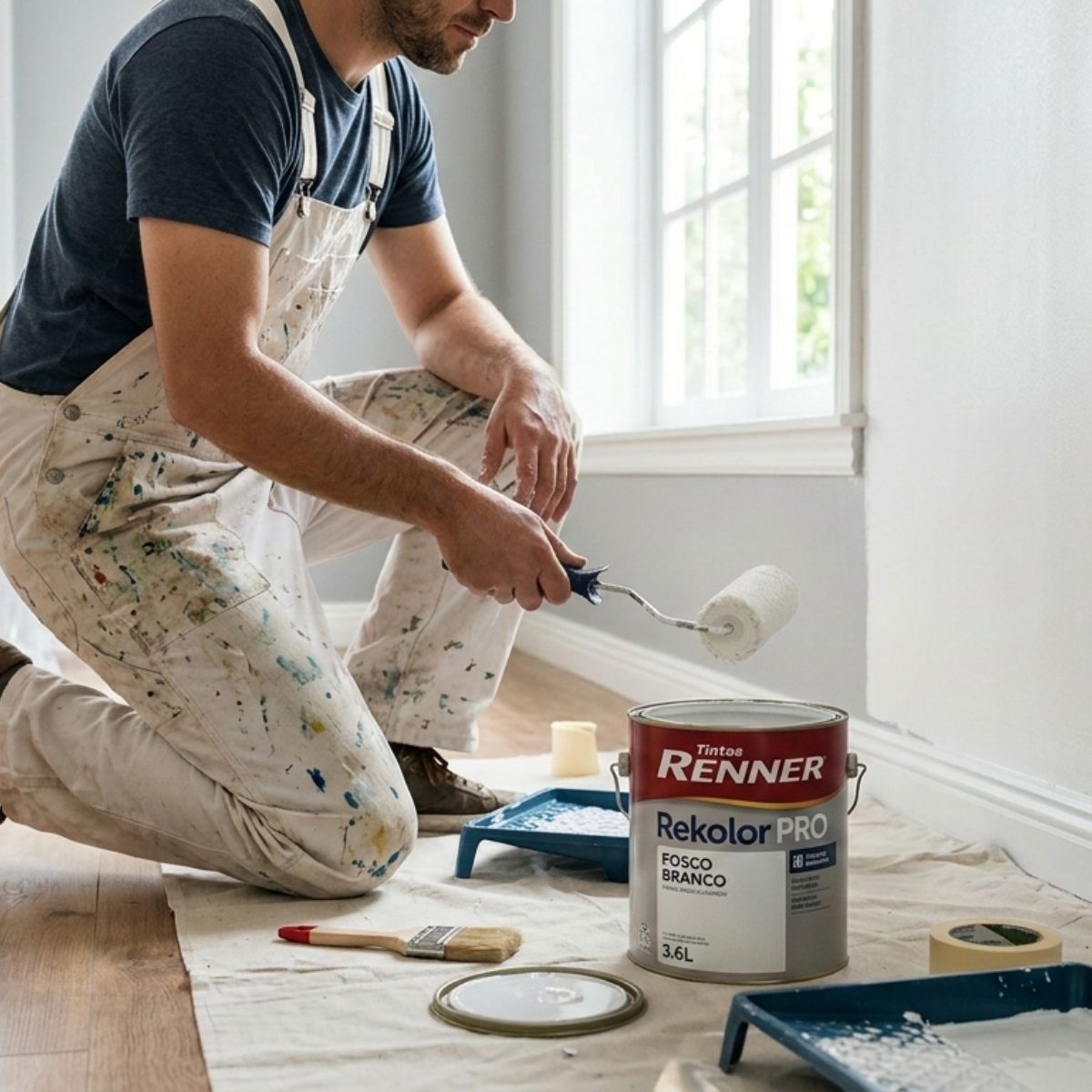 Tinta Rekolor Pro Fosco Branco 3,6L Renner
