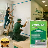 Coralar Acrilico Fosco  Branco 18l Coral