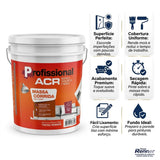 Massa Corrida ACR Branca 25kg Renner