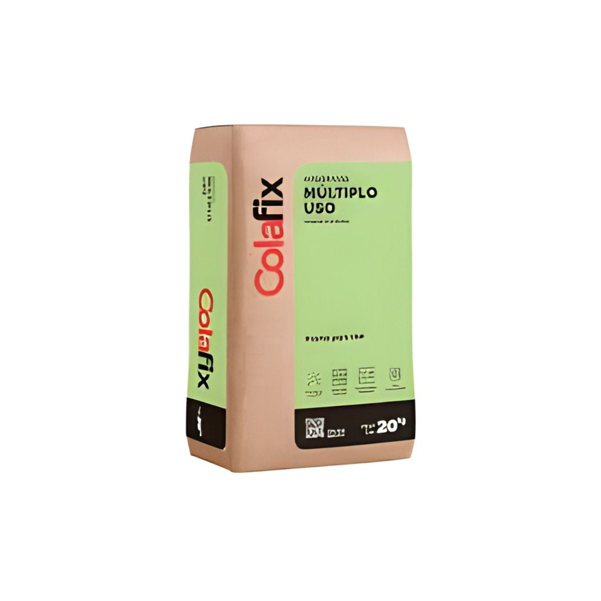 Argamassa Multiplo Uso Cinza 20Kg Colafix